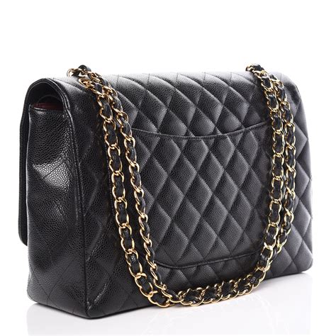 Chanel Quilted Caviar O